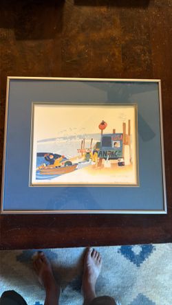 Rie Muñoz lithograph