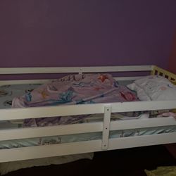 Loft Bed With Book Shelf
