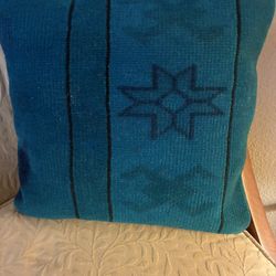 Teal Turquoise Throw Pillow Decor Accent