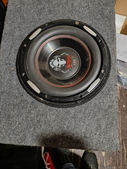 10 inch sub with box & amp