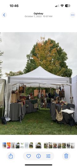 EZ UP ES100 Tent For Overnight Shows