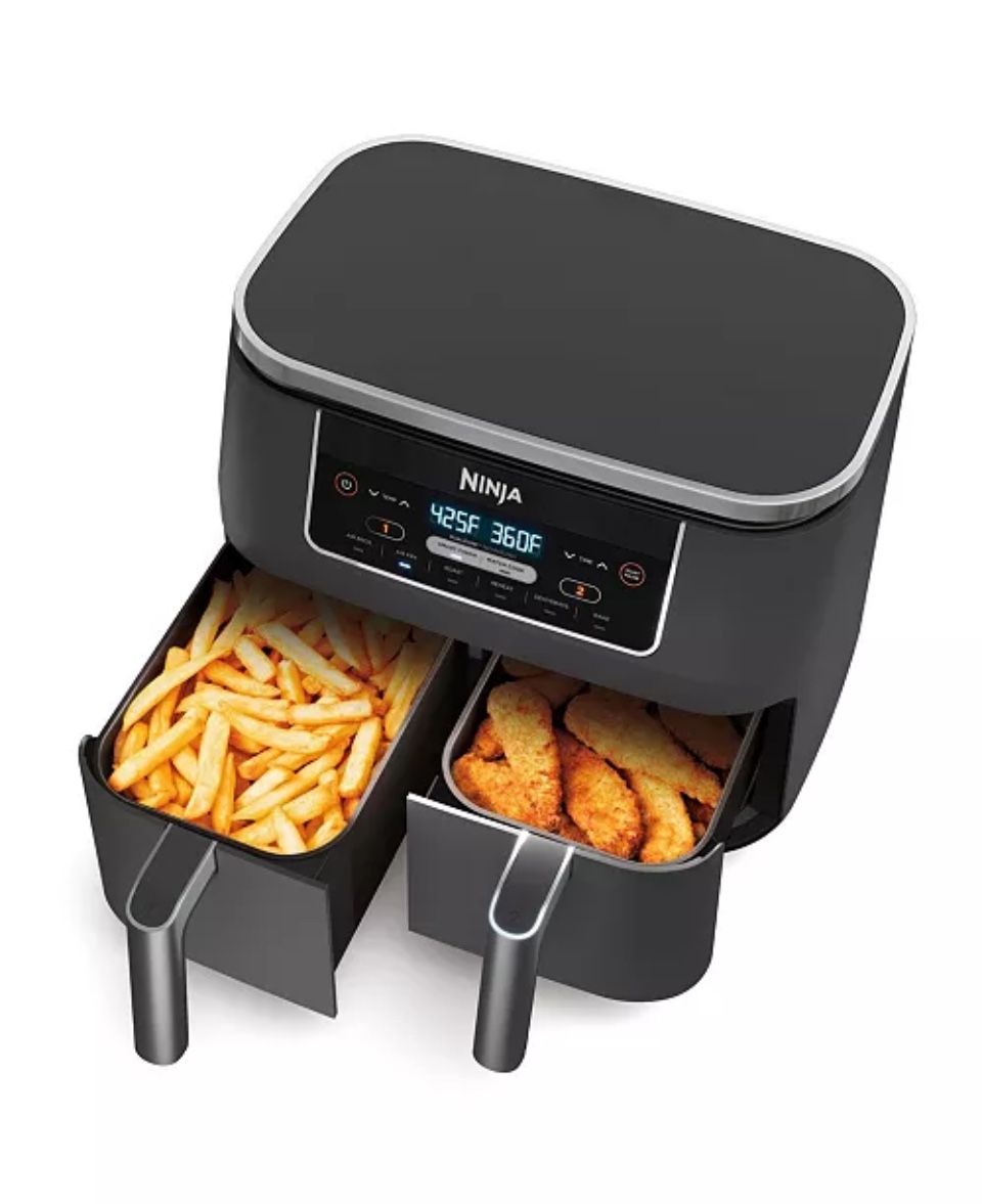 Ninja DZ201 - 2 Basket Air Fryer - 8 quart capacity