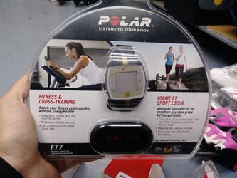Polar FT7 Women’s Heart Rate Monitor Watch (Black / Gold)