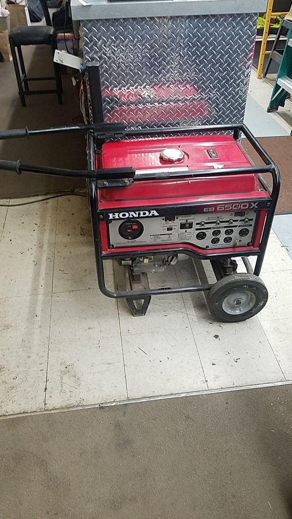 Honda Generator EB6500X With GX390 Engine