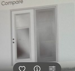 Doors Internal Mini Blind Frames Size 65’’ X 23’’ .