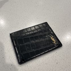 YSL wallet Black