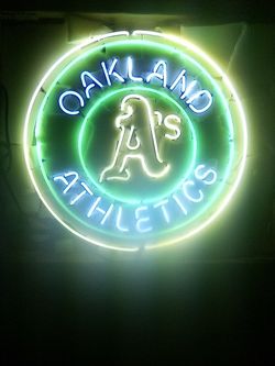 A's Neon Light