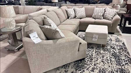 Brogan Bay Sectional Couch W Cuddler Only $39 Down Payment 👉 PLEASE ASK FOR JON GREEN WHEN YOU ARRIVE!Home Improvement, Home Decor, Home Garden