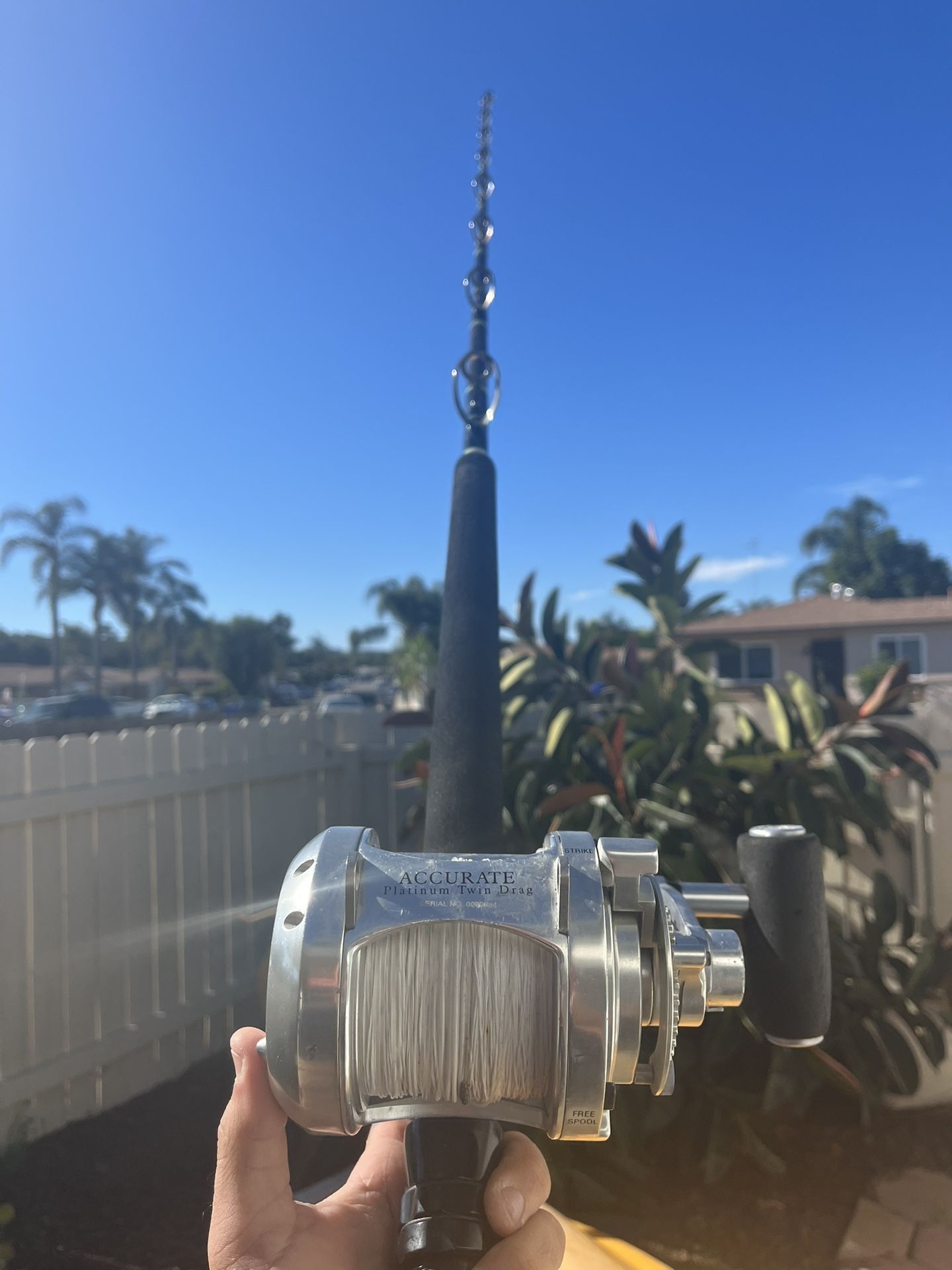 Calstar Trolling Rod And Reel 