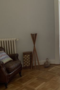 Large candles + holders perfect for indoors or garden