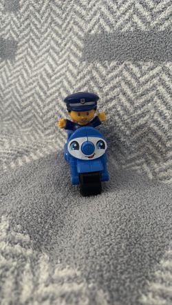 Fisher Price Little People Police Officer and Motorcycle