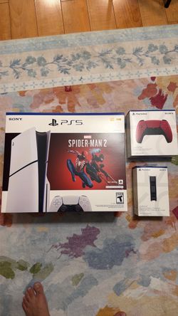 PlayStation 5  Spiderman bundle + extra remote + docking station