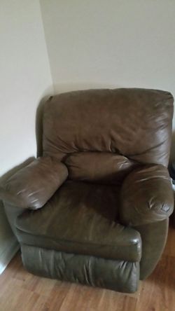 Sewing leather chair