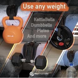 Hip Thrust Belt for Women & Men – Heavy Duty Glute Workout Equipment for Dumbbell, Kettlebell & Plate Exercises – Supports 300 lbs – Weighted Dip Belt