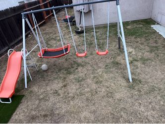 Slide and swing set  OBO