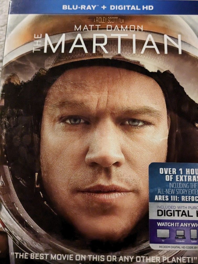 The Martian Blu-ray And Digital