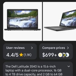 Dell 3540 Laptop 