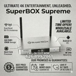 SUPERBOX Superbox SUPERBOX Superbox S6 Pro Max Ultra SUPERBOX Superbox S7 Pro Max Ultra Vseebox Vsee Vsee Box V6 Max V6 Plus  💥💥 Brand New