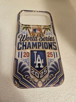 LA Dodgers custom iPhone 17 Pro  phone case