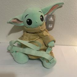 Disney Baby Yoda (Grogu) Plush Backpack – New With Tags