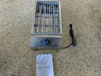 2800W Commercial Electric Smokeless Barbecue Oven Grill