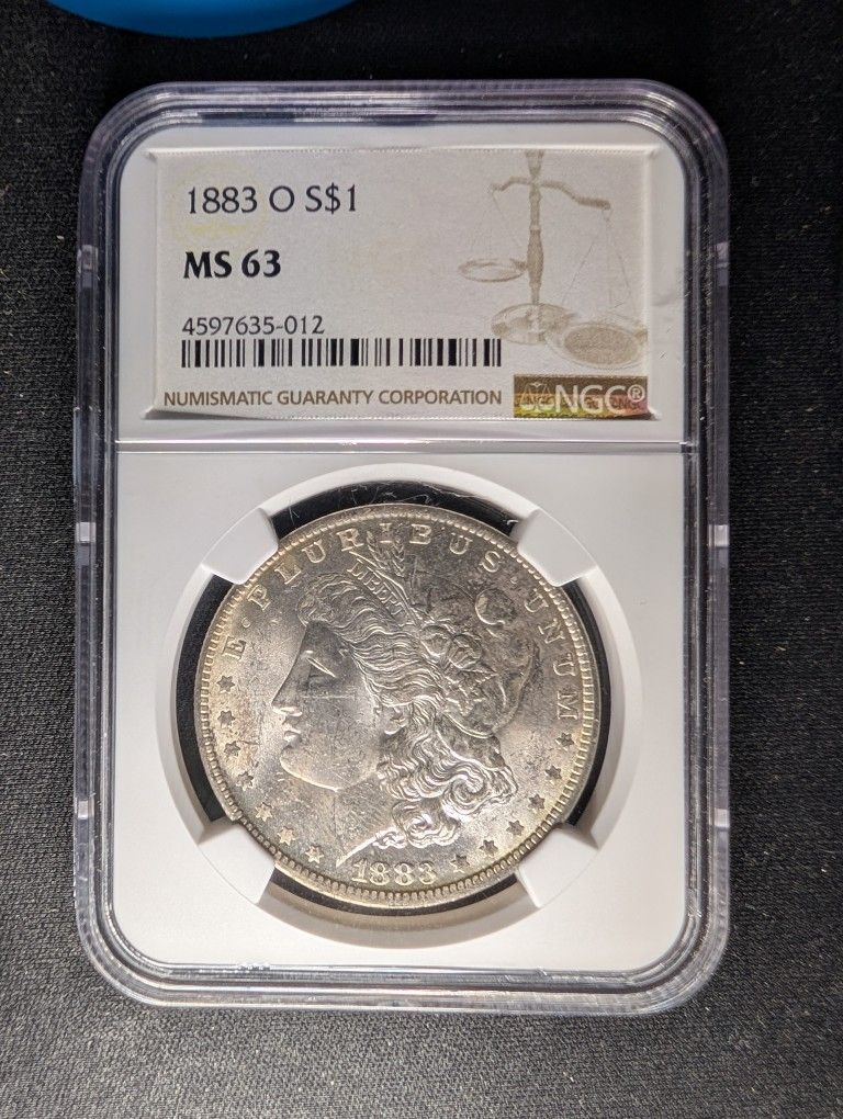 1884-O Morgan Silver Dollar $1 - NGC MS 63 / Beautiful Coin!
