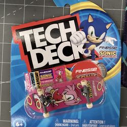 tech deck finesse sonic the hedgehog