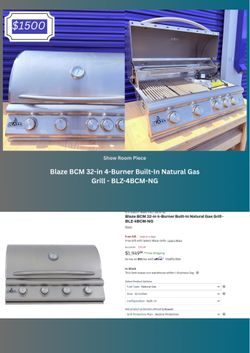 Built in Grill