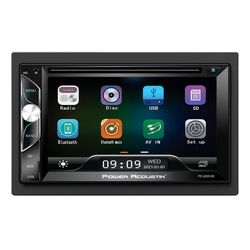 Power Acoustik PD-620HB | Double DIN DVD AM/FM Receiver 6.5-Inch Touchscreen Monitor and Mobile Link MHL Input