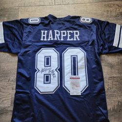 Alivin Harper Signed Nfl Jersey 