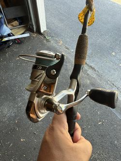 Daiwa Reel And Lightweight Rod Fishing 