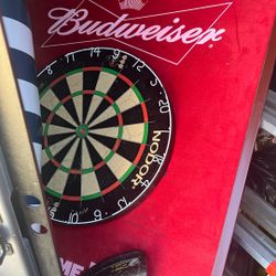 Authentic Budweiser Dart Board