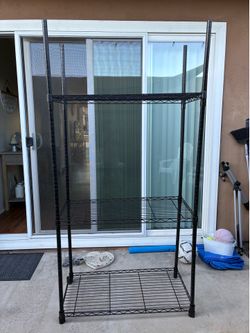 Home Depot Black Shelf