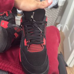 jordan 4 red thunders 