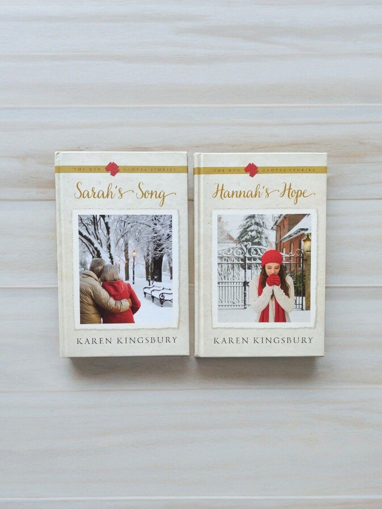 (2) The Red Gloves Stories: Sarah's Song/Hannah's Hope By Karen Kingsbury
