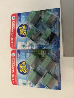 Soft scrub cubes
