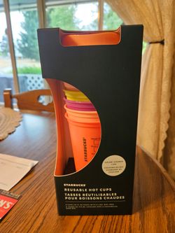 Starbucks Reusable Hot Cups Set of 6