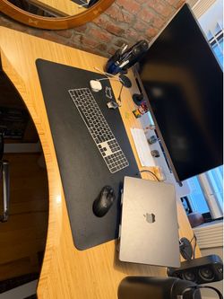 Fully Jarvis Bamboo Standing Desk (Herman Miller)