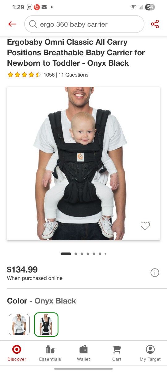 Ergo Baby Carrier