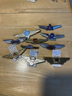 Airline Pin Lot 
