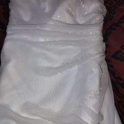 Wedding Dress With Veil