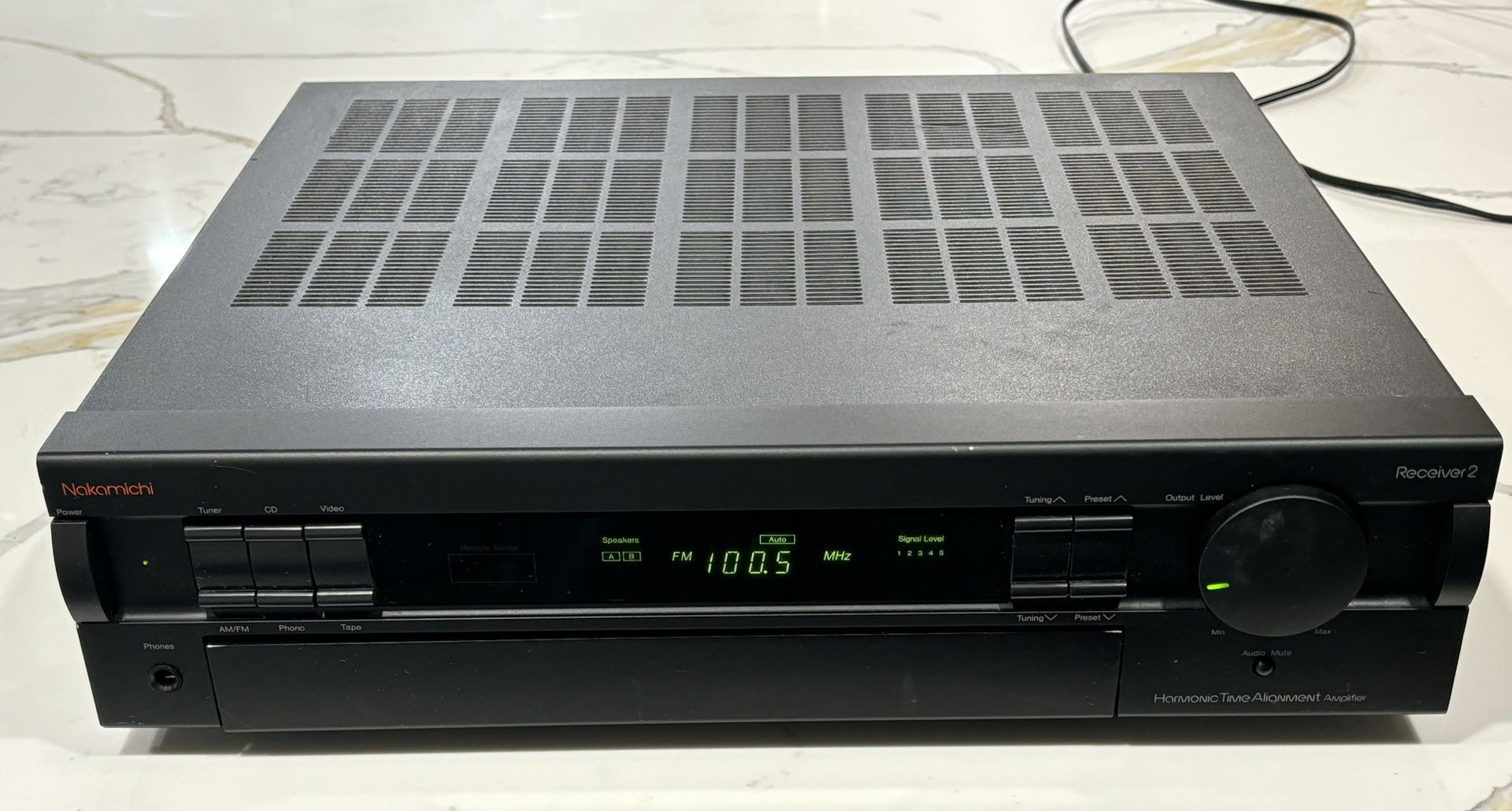 NACKAMICHI 33331 RECEIVER 2 BLACK