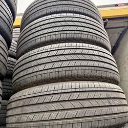 225_60_18 Michelin Tires Con 80% de Vida Las 4tires