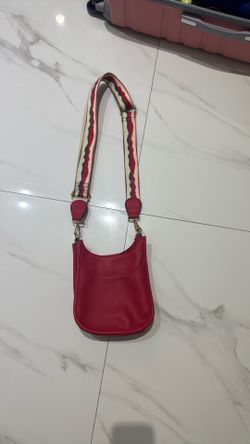 red purse lightly used