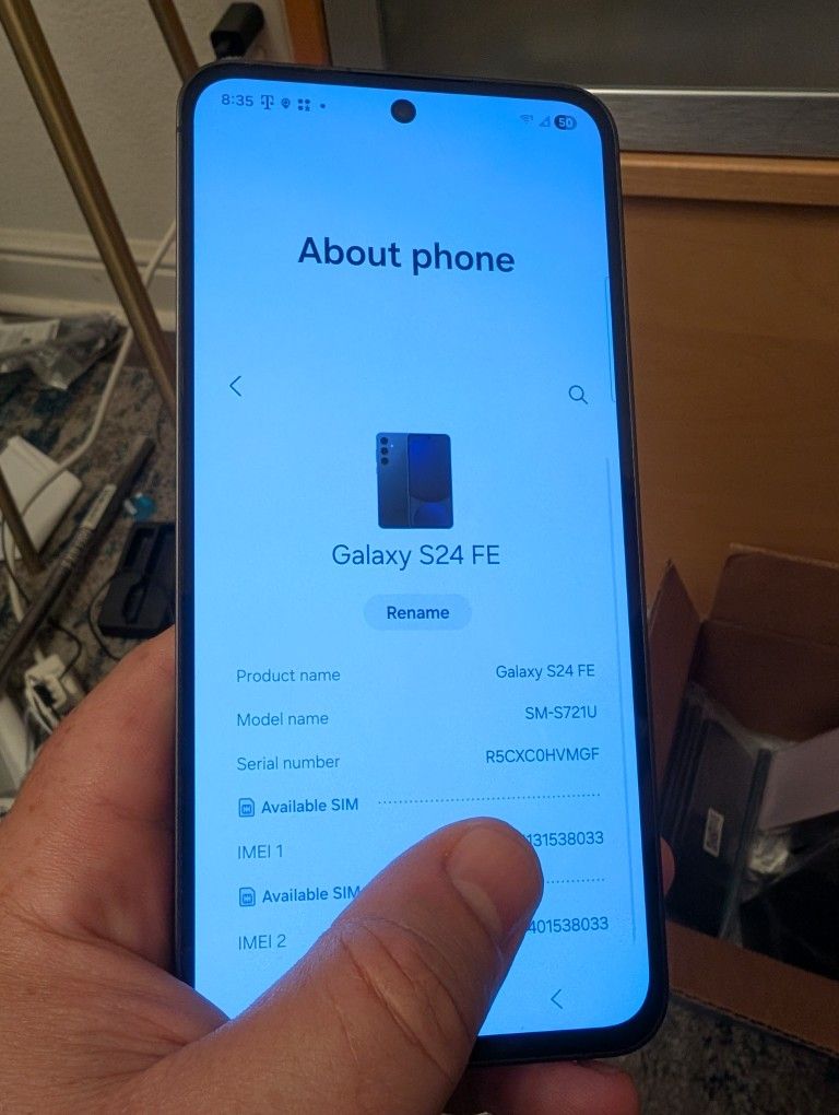 Tmobile/metro pcs Samsung Galaxy S24 fe 128gb