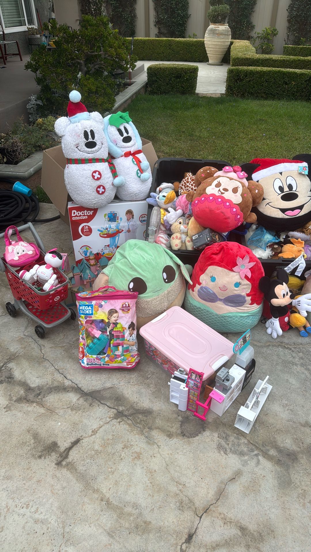 Toys and Plushies Lot
