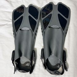 NEW Mens L-XL 9-13 Swim Fins For Pool or Snorkeling