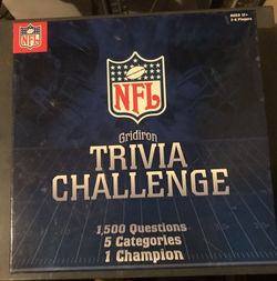 NFL Gridiron Trivia Challenge Board Game