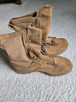 Belleville steel toe combat boots