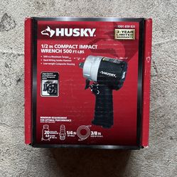 Husky 1/2 in. Compact Impact Wrench